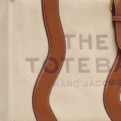 THE WAVY CANVAS MEDIUM TOTE BAG